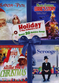 HOLIDAY 4 FILM COLLECTION DVD Christmas Movies SCROOGE and more