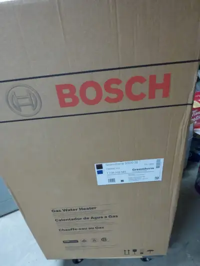 Tankless Bosch Water Heater NIB, View more