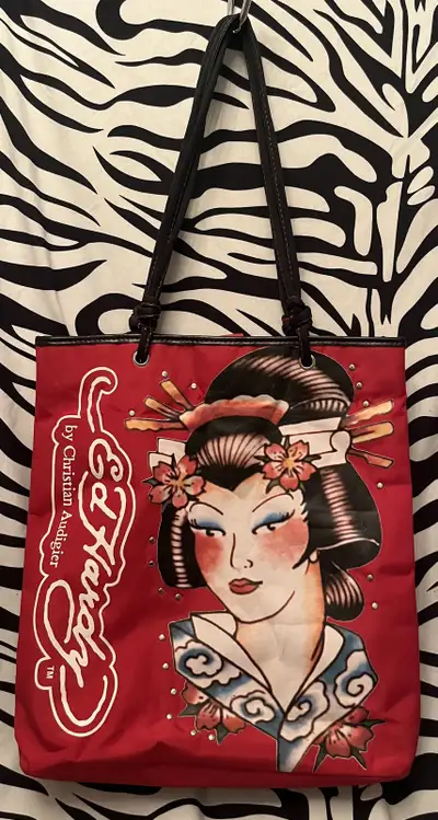 Ed Hardy Tote Bag, View more