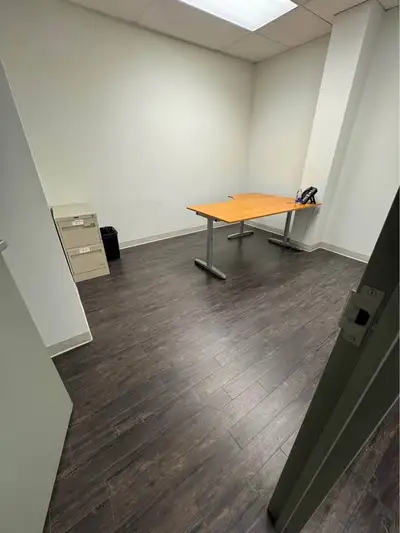 Private office space available in a professional setting (financial business). Rate includes Wifi. W...