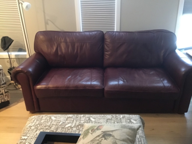 All Leather Sofa in Couches & Futons in Winnipeg - Image 3