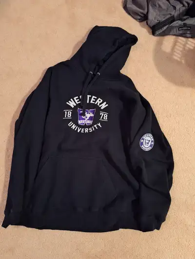 Western mustangs black hoodie size xxl, View more