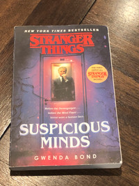 Novel Stranger Things Suspicious Minds