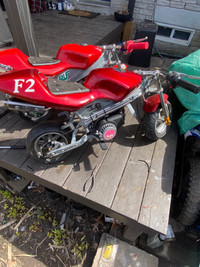 F2 50cc pocket bike  Markham / York Region Toronto (GTA) Preview