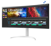 LG Ultra Wide Monitor 37.5 inches curved screen 