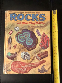 Rocks and what they tell us vintage Whitman book