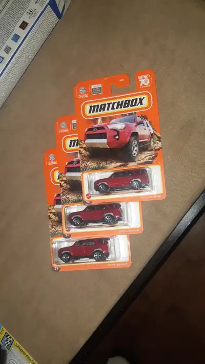 Toyota 4Runner Matchbox 2023 NIP $5 each, View more