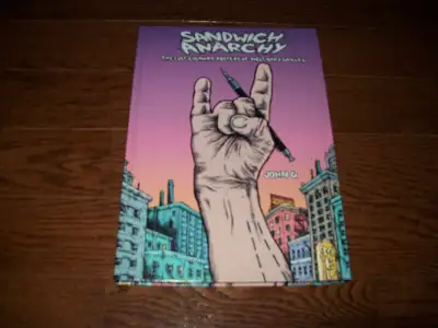 Sandwich Anarchy The Cult Culinary Posters Of Melt Bar & Grilled Hardcover Book By John G $50