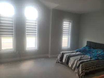 private room with washroom in a family house on main floor