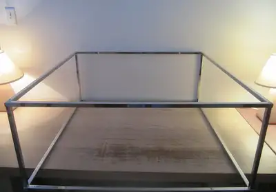 Chrome table base like new, View more