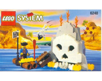 LEGO PIRATES Set #6248 Volcano Island Complete w/ Inst. Booklet