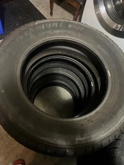 Up for sale are a set of Boto Iceknight WD69 winter tires. Still has lots of tread life on it, 10/32...