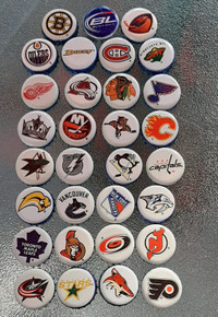 Série Complète de 30 Bouchons NHL Bus Light 2012