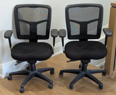 Adjustable Mesh-Back Office Chairs, View more