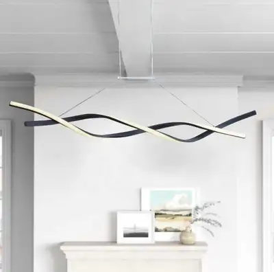 LED Pendant Lighting Fixture Modern Gold Aluminum Ceiling , View more