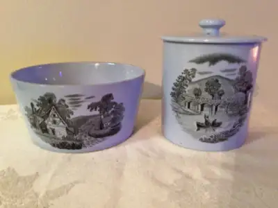 Spode, Copeland Jam Jar & Bowl, View more