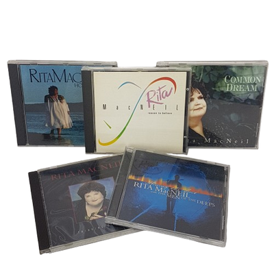 Lot of 5 Vintage Rita MacNeil CDs, View more