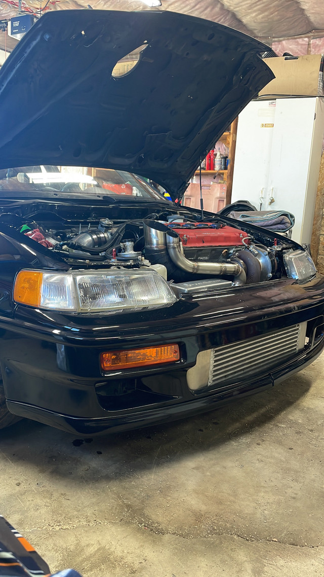 91 honda crx in Cars & Trucks in Pembroke - Image 3