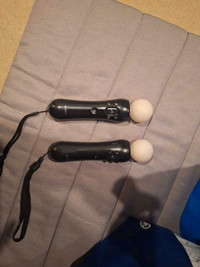 Playstation 3 move controllers