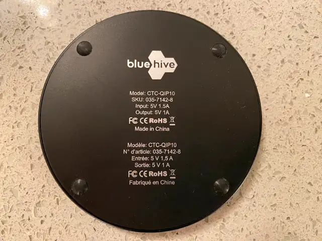 BLUE HIVE Qi WIRELESS CHARGING PAD63295969674243121