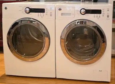 GE 24” Stackable Front Loader Washer & Dryer Set., View more
