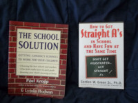 School Solution and How to Get Straight A's