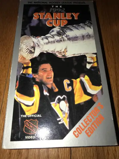 1992 Stanley Cup Pittsburgh Penguins Official VHS Mario Lemieux, View more