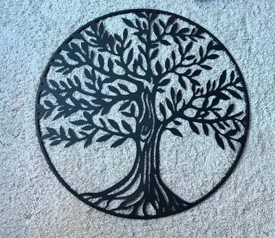Metal Tree Decoration (28" diameter), View more