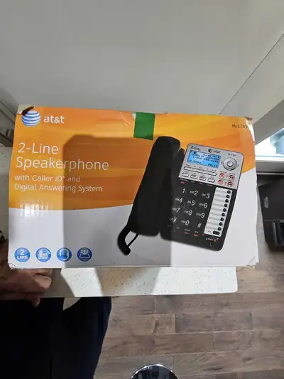 AT&T 2 Line Speaker Phone , View more