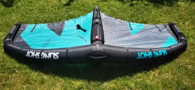 Cause renouvellement, wing Slingshot Slingwing V3 4m en très bon état, aucune réparation. Très peu u...