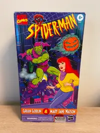 Marvel Legends Spider-Man  VHS Mary Jane and Green Goblin