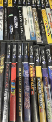 Nintendo gamecube and    wii    games for sale