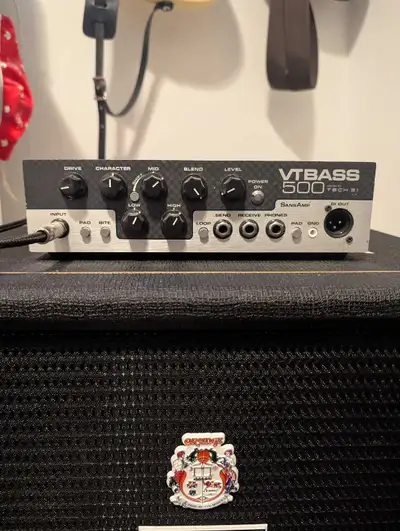 Tech 21 VT Bass Amp Head 500, View more