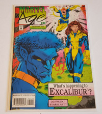 Marvel Age # 131 (Marvel 1993) WHAT'S HAPPENING TO EXCALIBUR NM