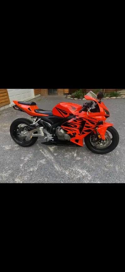 Honda CBR 600 RR Only about 8000 kms on the bike and climbing as I ride it occasionally American bik...