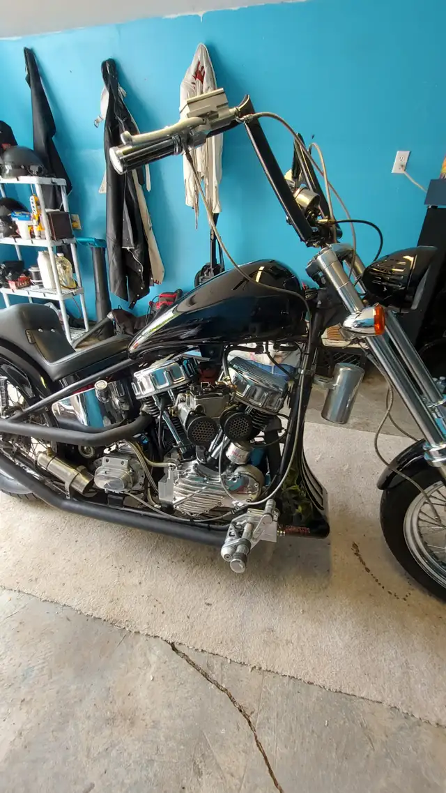 '64 Panhead Stroker for sale $14,999 or Trike trade.. in Street, Cruisers & Choppers in Oshawa / Durham Region - Image 9