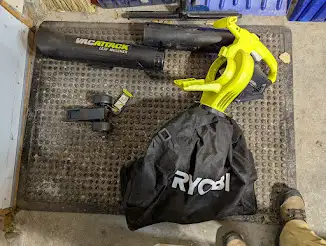 Ryobi 40 Volt Leaf Vacuum / Mulcher, View more