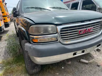 02 gmc 2500 4x4 duramax engine Allison transmission In very good running conditions Body has rust th...