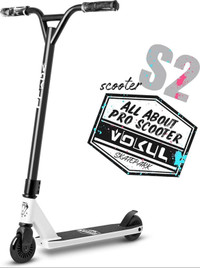 Vokul TRII S2 Entry Freestyle Pro Stunt Scooter - new out of box