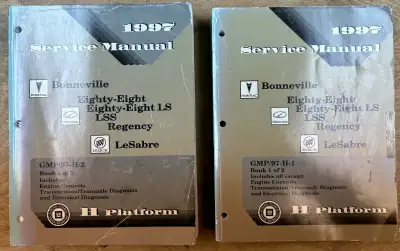 1997 Service Manual. 2 book set. Now only $40., View more