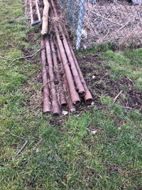 Well casing for posts