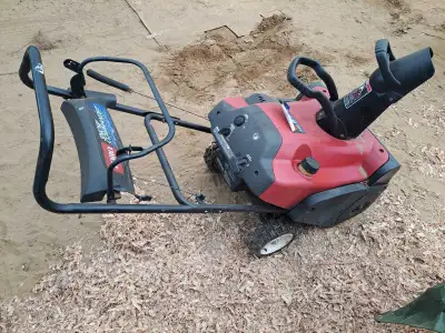 Toro Single stage snowblower., View more