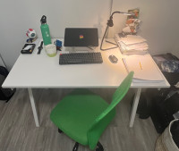 Desk and chair combo