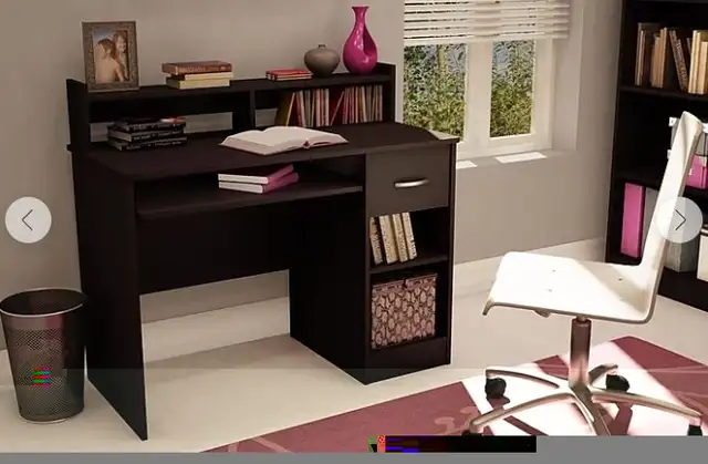 South Shore Metro Computer Desk - Chocolate in Desks in City of Montréal - Image 4