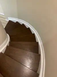 Flooring | Hardwood stairs 