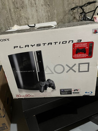 PlayStation 3 with 1 controller and all cables 