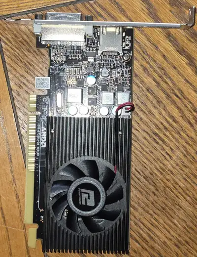 PowerColor AMD Radeon R7 240 4GB GDDR5 Graphics Card Video Memory: 4GB GDDR5 Stream Processor: 320 U...