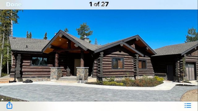 Log home repair, refinishing and construction  in Renovations, General Contracting & Handyman in Calgary