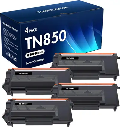 ❤️✅NEW IN BOX: High Yield Black Toner Cartridge for TN850 TN820, View more