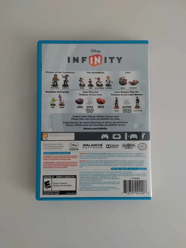 Disney Infinity Starter Pack Nintendo Wii U Game in Nintendo Wii U in Laval / North Shore - Image 5